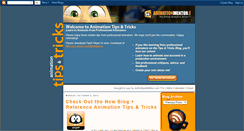 Desktop Screenshot of animationtipsandtricks.com